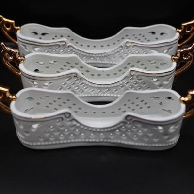 Porcelain Treasure Flatware Holders
