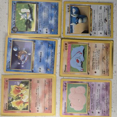Lot of 14 1st edition pokemon cards