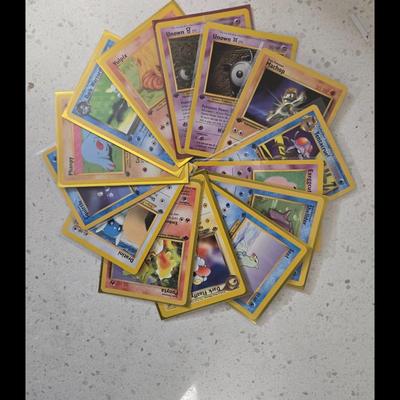 Lot of 14 1st edition pokemon cards
