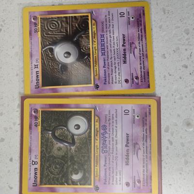 Lot of 14 1st edition pokemon cards