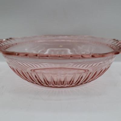 Collection of Pink Depression Glass
