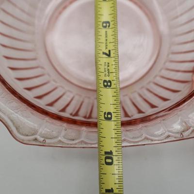 Collection of Pink Depression Glass