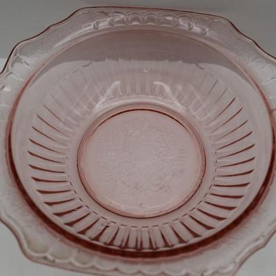 Collection of Pink Depression Glass
