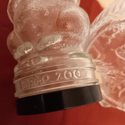 INDIAN HEAD GLASS COIN BANK AND SAN DIEGO ZOO GLASS JAR