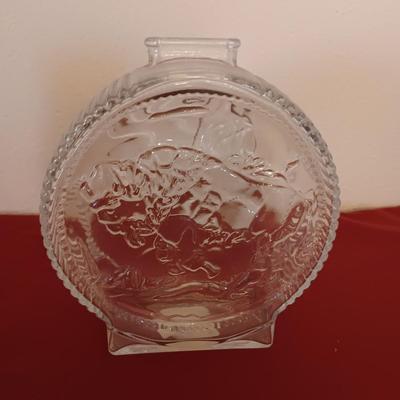 INDIAN HEAD GLASS COIN BANK AND SAN DIEGO ZOO GLASS JAR