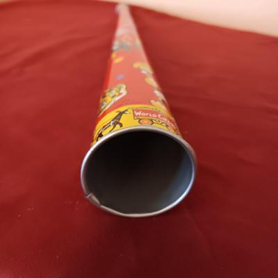 TIN WORLD CIRCUS HORN AND 3 CLICKER CRICKETS