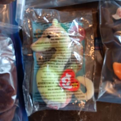 LIKE NEW MCDONALD'S AND STANDARD SIZE TY BEANIE BABIES