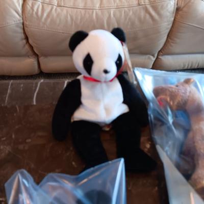 LIKE NEW MCDONALD'S AND STANDARD SIZE TY BEANIE BABIES
