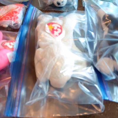 LIKE NEW MCDONALD'S AND STANDARD SIZE TY BEANIE BABIES