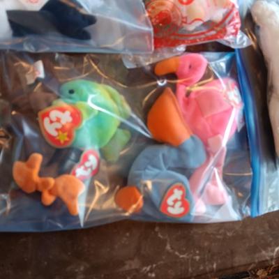 LIKE NEW MCDONALD'S AND STANDARD SIZE TY BEANIE BABIES