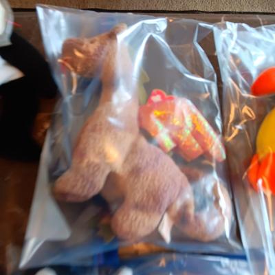 LIKE NEW MCDONALD'S AND STANDARD SIZE TY BEANIE BABIES