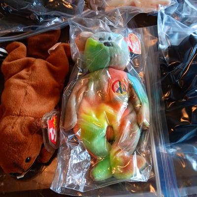 LIKE NEW STANDARD SIZE TY BEANIE BABIES