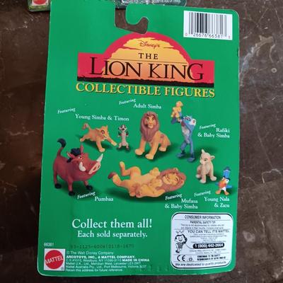 SEALED WALT DISNEY THE LION KING COLLECTIBLE FIGURES