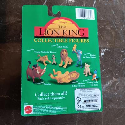 SEALED WALT DISNEY THE LION KING COLLECTIBLE FIGURES