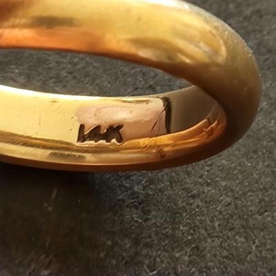 Gold Ring 14 KT Gold 5.73 Grams
