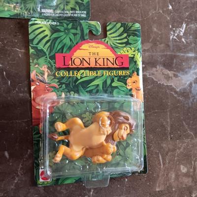 SEALED WALT DISNEY'S THE LION KING COLLECTIBLE FIGURRES