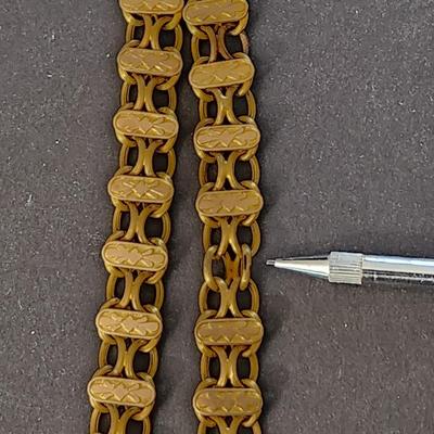 Antique Gold Necklace 14 KT Gold 20" 28.84 Grams