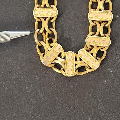 Antique Gold Necklace 14 KT Gold 20" 28.84 Grams