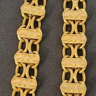 Antique Gold Necklace 14 KT Gold 20" 28.84 Grams