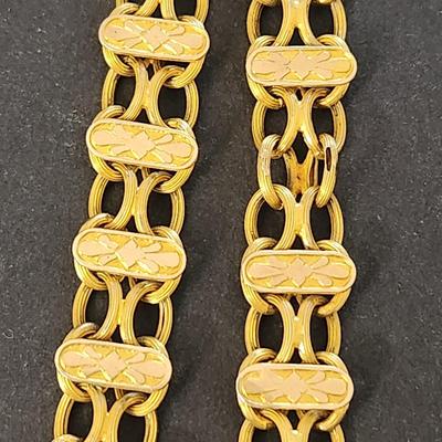 Antique Gold Necklace 14 KT Gold 20" 28.84 Grams