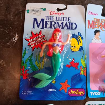 SEALED DISNEY'S THE LITTLE MERMAID COLLECTIBLE FIGURES