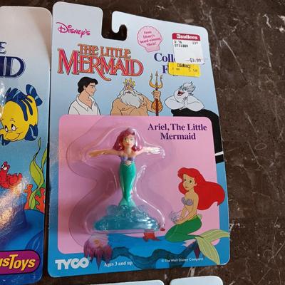 SEALED DISNEY'S THE LITTLE MERMAID COLLECTIBLE FIGURES