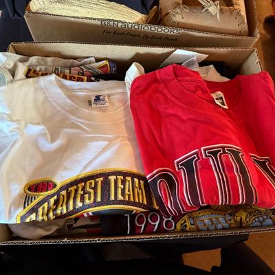 Sale Photo Thumbnail #6: Mostly new Chicago Bulls T-Shirts