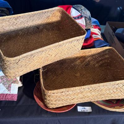 Sale Photo Thumbnail #29: All 5 native baskets as shown