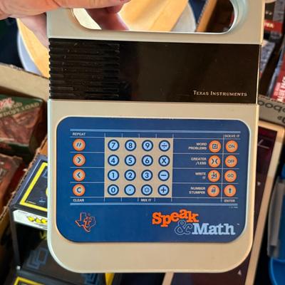 Sale Photo Thumbnail #46: Handheld Donkey Kong, Pac-Man, Speak & Spell +