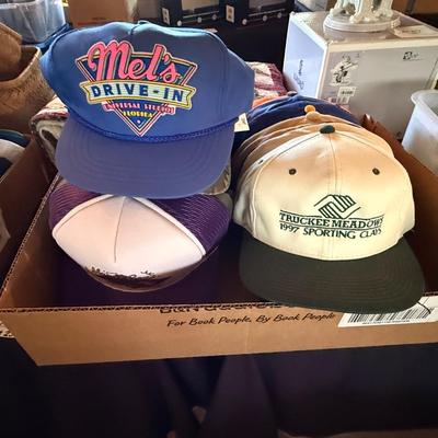 Sale Photo Thumbnail #52: Tons of Vintage hats - ball caps
