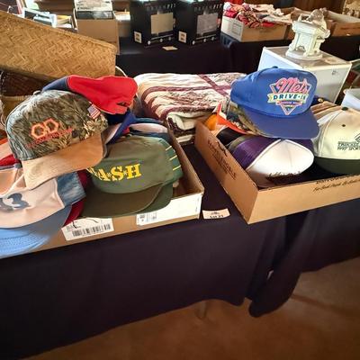 Sale Photo Thumbnail #51: Tons of Vintage hats - ball caps