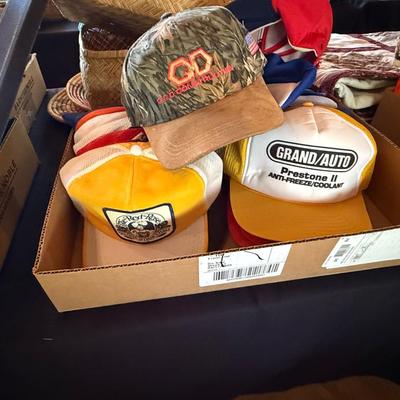 Sale Photo Thumbnail #55: Tons of Vintage hats - ball caps