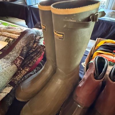 Sale Photo Thumbnail #67: Size 12 Mens various boots & 1 smaller pair ?