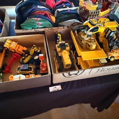 Sale Photo Thumbnail #76: Mainly Construction themed toys - Tractors Etc.