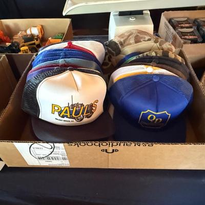 Sale Photo Thumbnail #88: Lots of Ball Caps/Hats as shown in both flats