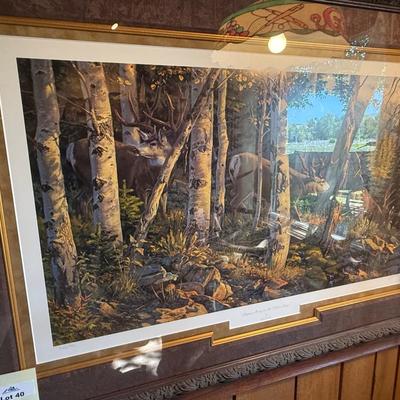 Sale Photo Thumbnail #105: Leon Parson #330/950 signed art