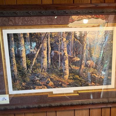 Sale Photo Thumbnail #103: Leon Parson #330/950 signed art