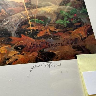 Sale Photo Thumbnail #117: Signed and numbered “The Veteran” by Leon Parson