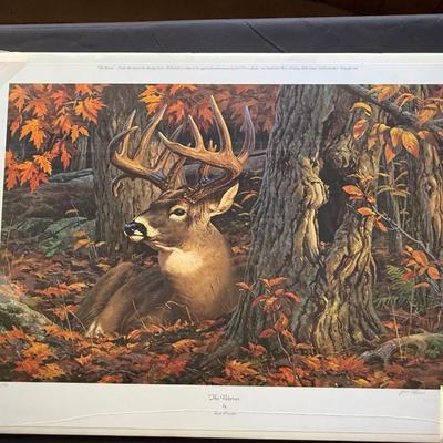Sale Photo Thumbnail #120: Signed and numbered “The Veteran” by Leon Parson