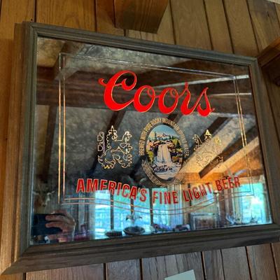 Sale Photo Thumbnail #128: working Coors original wall light/sign as shown