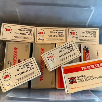 Sale Photo Thumbnail #130: 1 missing 13 rounds rest full boxes - 380 Auto Ammo