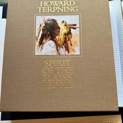 Sale Photo Thumbnail #150: #839/950 signed Terpning Last Ray of Sun w/collector book