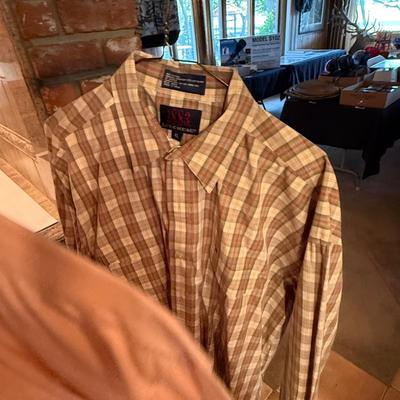 Sale Photo Thumbnail #168: 7 Total Extra Large Lucchese Men’s long sleeve shirts