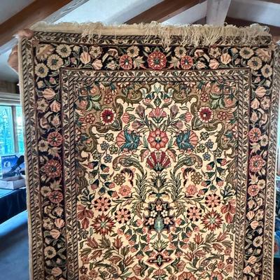 Sale Photo Thumbnail #171: 6’ l x 32”w multi-colored runner/rug as shown