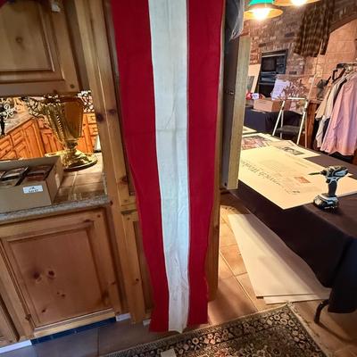 Sale Photo Thumbnail #177: 13 Starred Vintage USA banner/flag