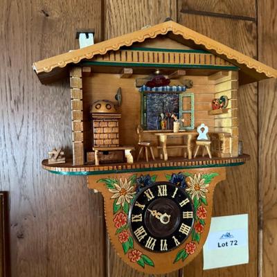 Sale Photo Thumbnail #205: Cuckoo clock as shown