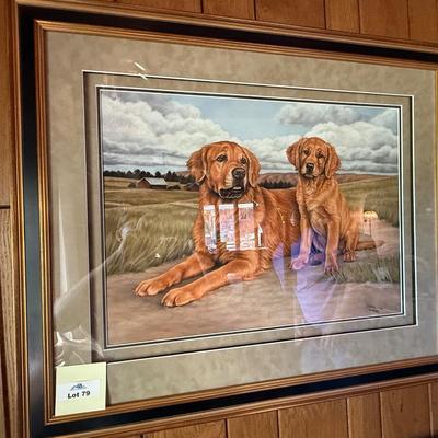 Sale Photo Thumbnail #225: Golden Times Pastel Original Art by Joanne Graham