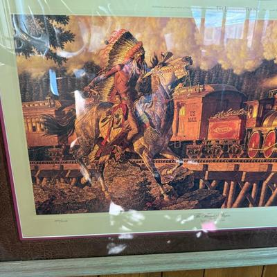 Sale Photo Thumbnail #231: Signed & Numbered 1043/1250 Arnold Frieberg Art