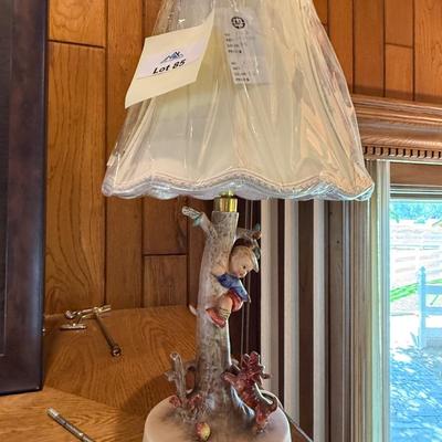 Sale Photo Thumbnail #242: Hummel Table Lamp as shown in New Condition