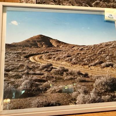 Sale Photo Thumbnail #265: nice framed Nevada Photo by Ken Kruger as shown